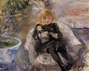 贝尔特 摩里索特 : Young Girl with Doll